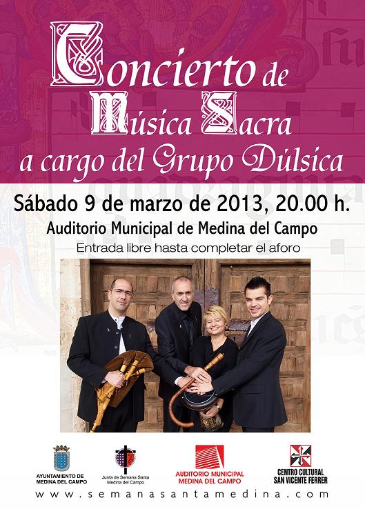 cartel concierto musica sacra
